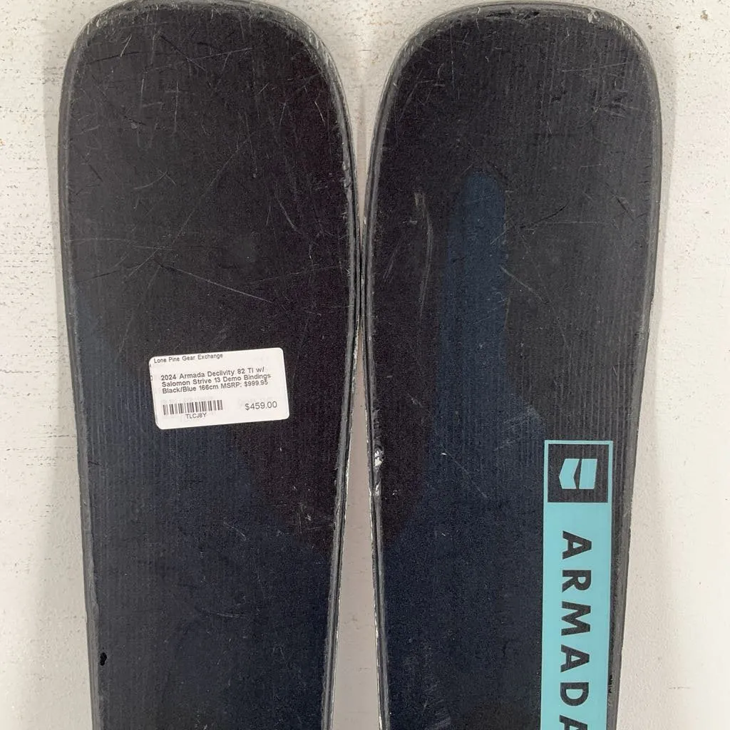 2024 Armada Declivity 82 Ti w/ Salomon Strive 13 Demo Bindings