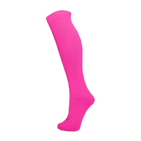 24" Tube Ski Sock - Neon Pink