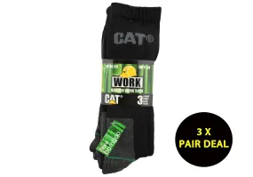 3 Pairs of Caterpillar Mens Bamboo Socks