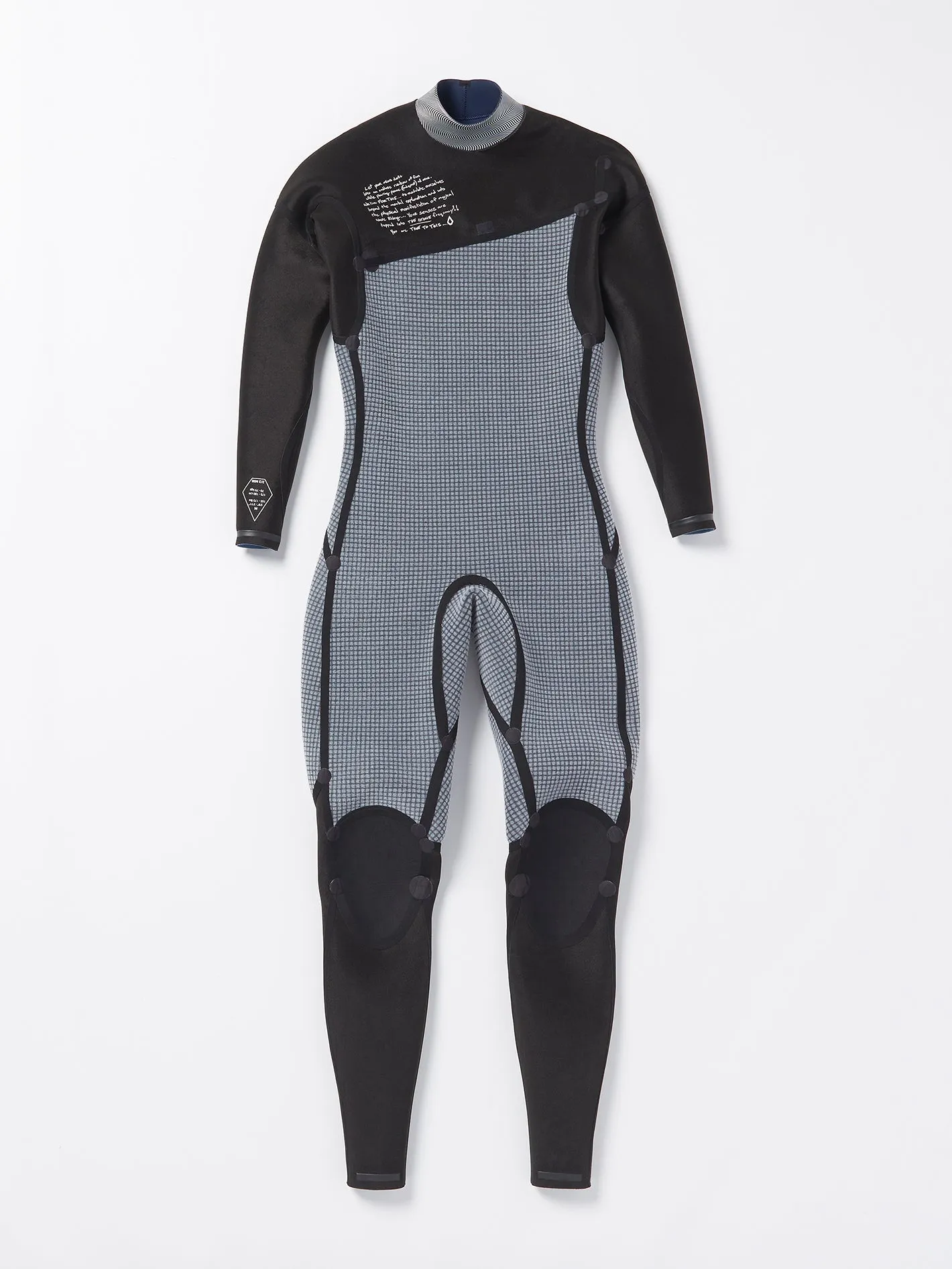 4/3mm Chest Zip Fullsuit - Cruzer Blue