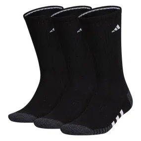 Adidas Men Cushioned Crew Tennis Athletic Socks 3 Pack