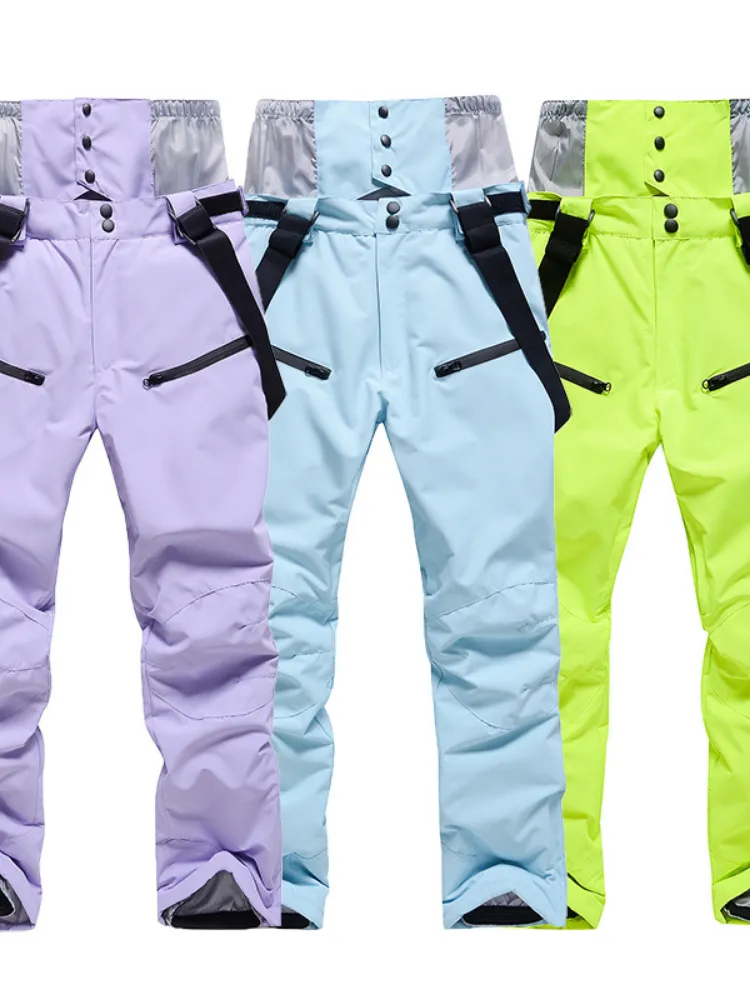 ARCTIC QUEEN Suspender Ski Snow Pants - Unisex