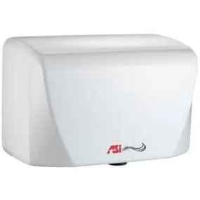 ASI 0198-1 Automatic Hand Dryer, 110-120 Volt, Surface-Mounted, Stainless Steel