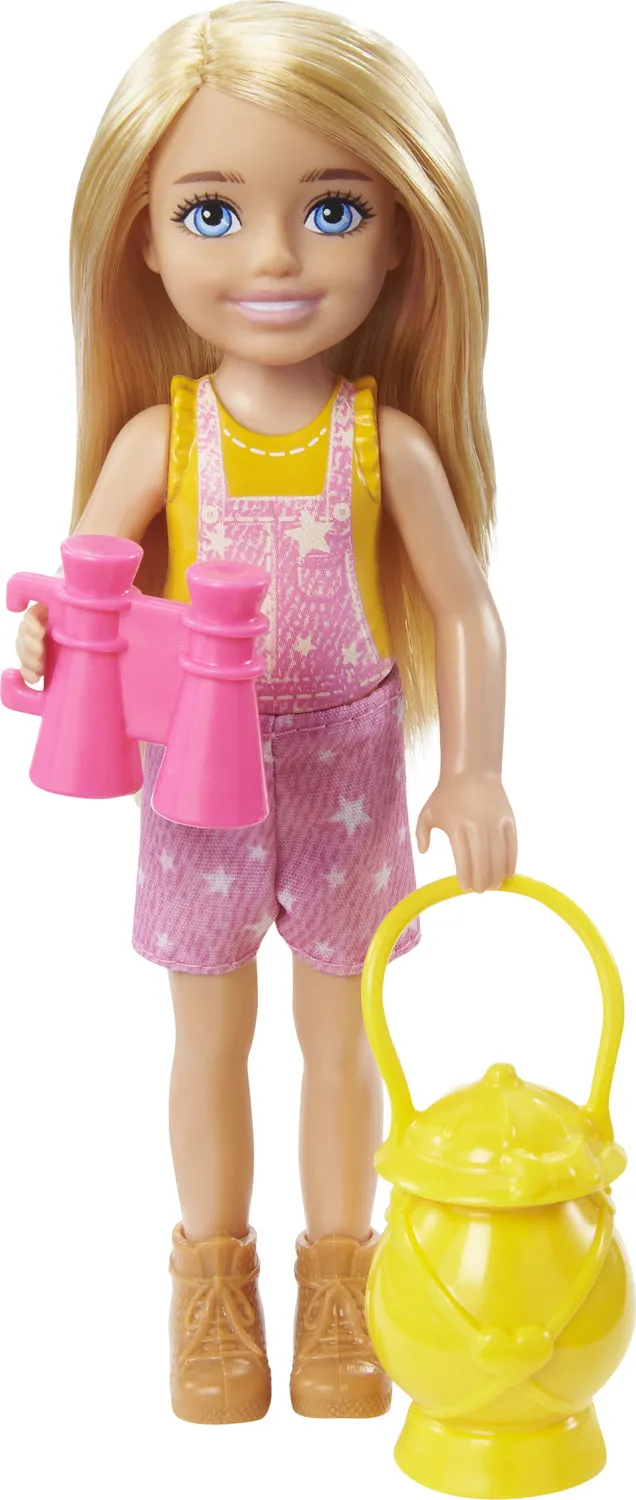 Barbie It Takes Two “Chelsea” Camping Doll with Pet Owl