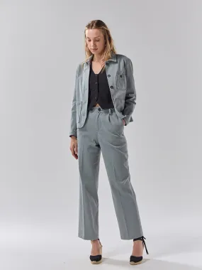 Batch 05 - Womens Stone Grey Cotton Suit