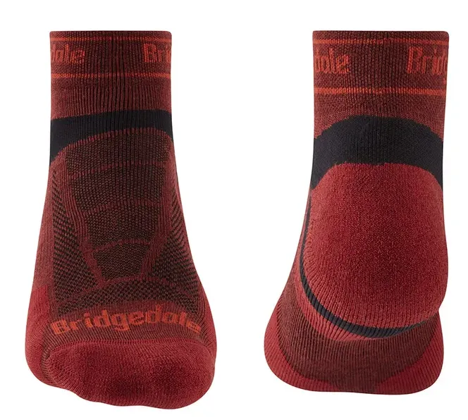 Bridgedale Men's Trail Run Ultra-Light Merino Mini Crew Sock