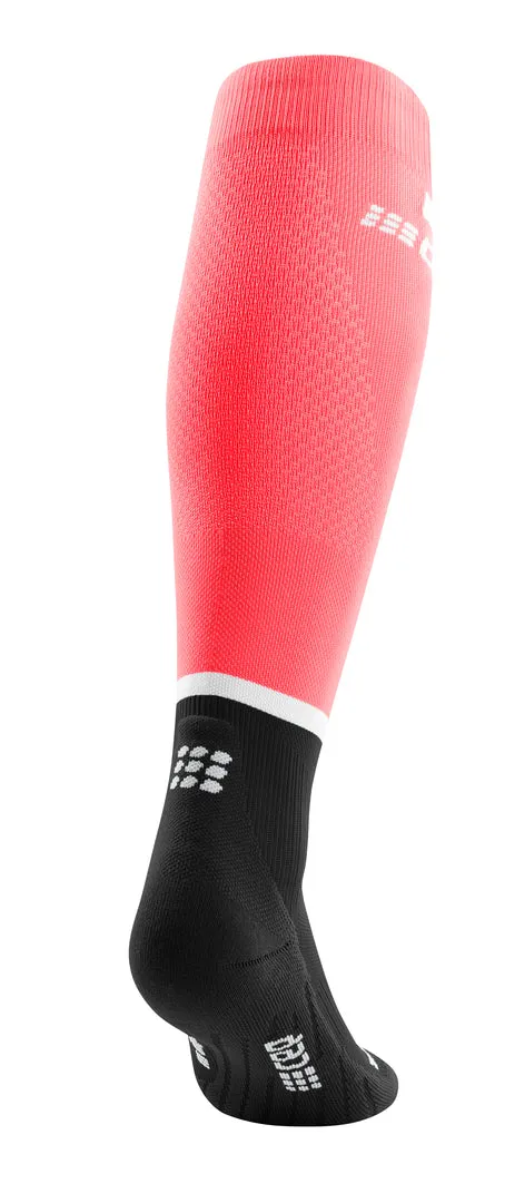 CEP Women's The Run Socks Tall V4 - Pink/Black ( WP204R )