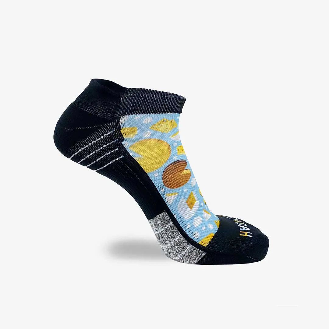 Cheese Running Socks (No Show)