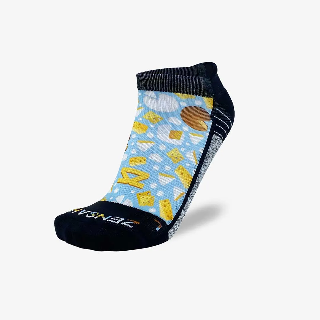 Cheese Running Socks (No Show)