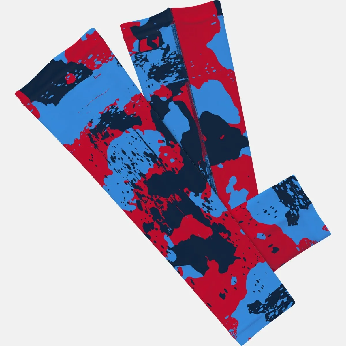 Corrosive Light Blue Navy Red Arm Sleeve