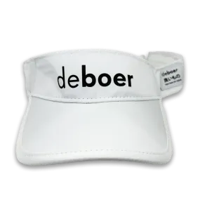 deboer performance race visor – White