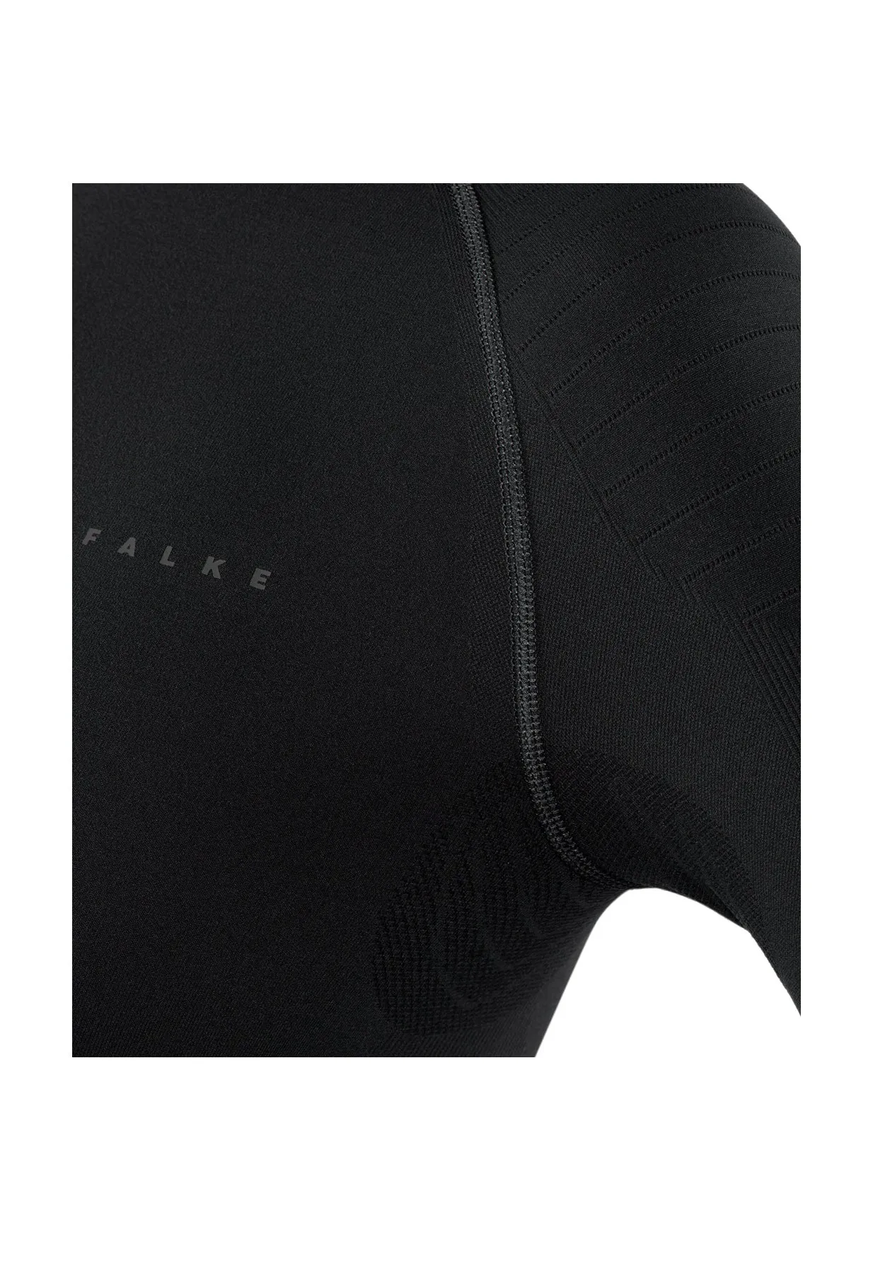 Falke Turtle Neck Black Ski Base Layer