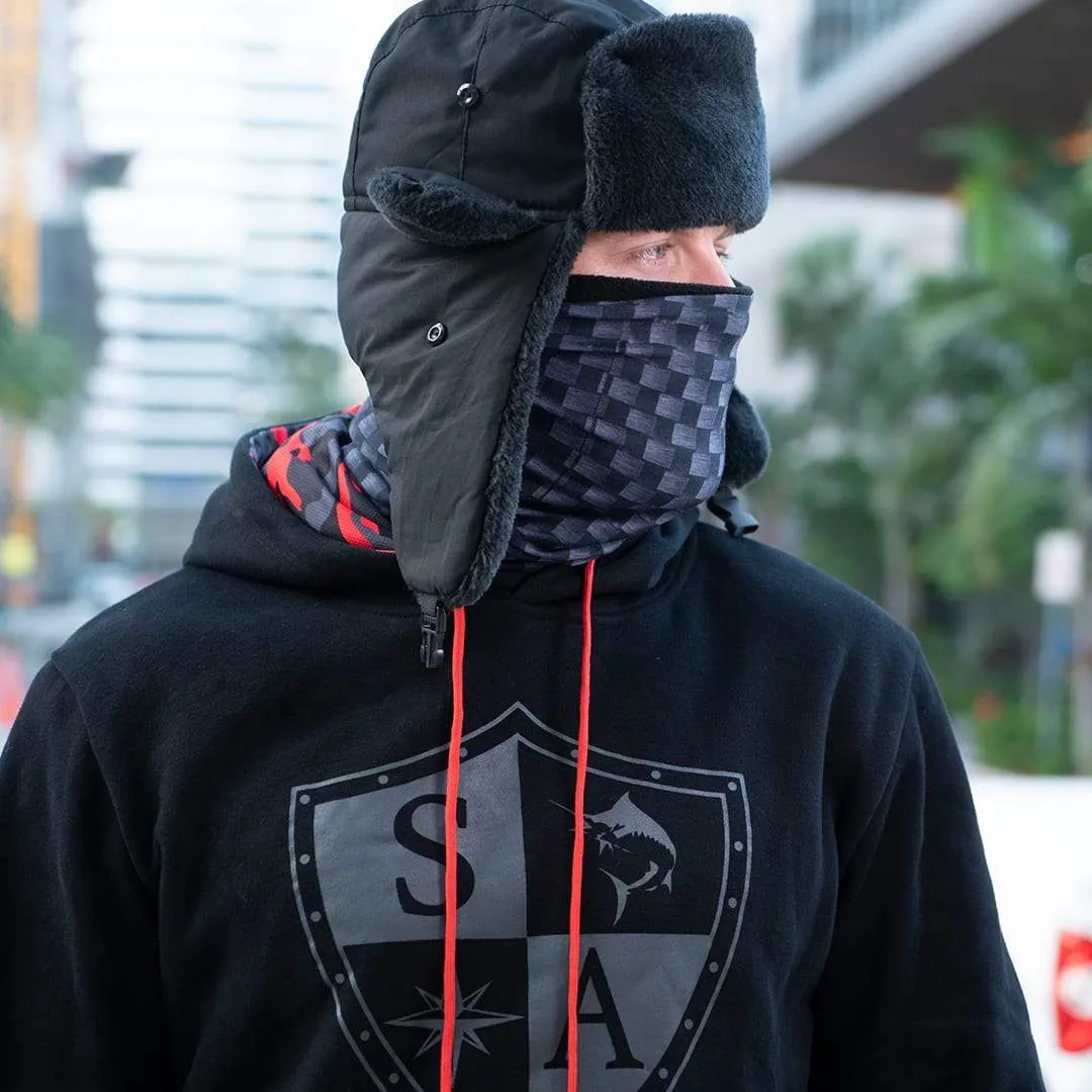 Fleece Face Shields® | Carbon Fiber