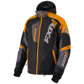 FXR Mission FX Jacket Black/Orange/Charcoal