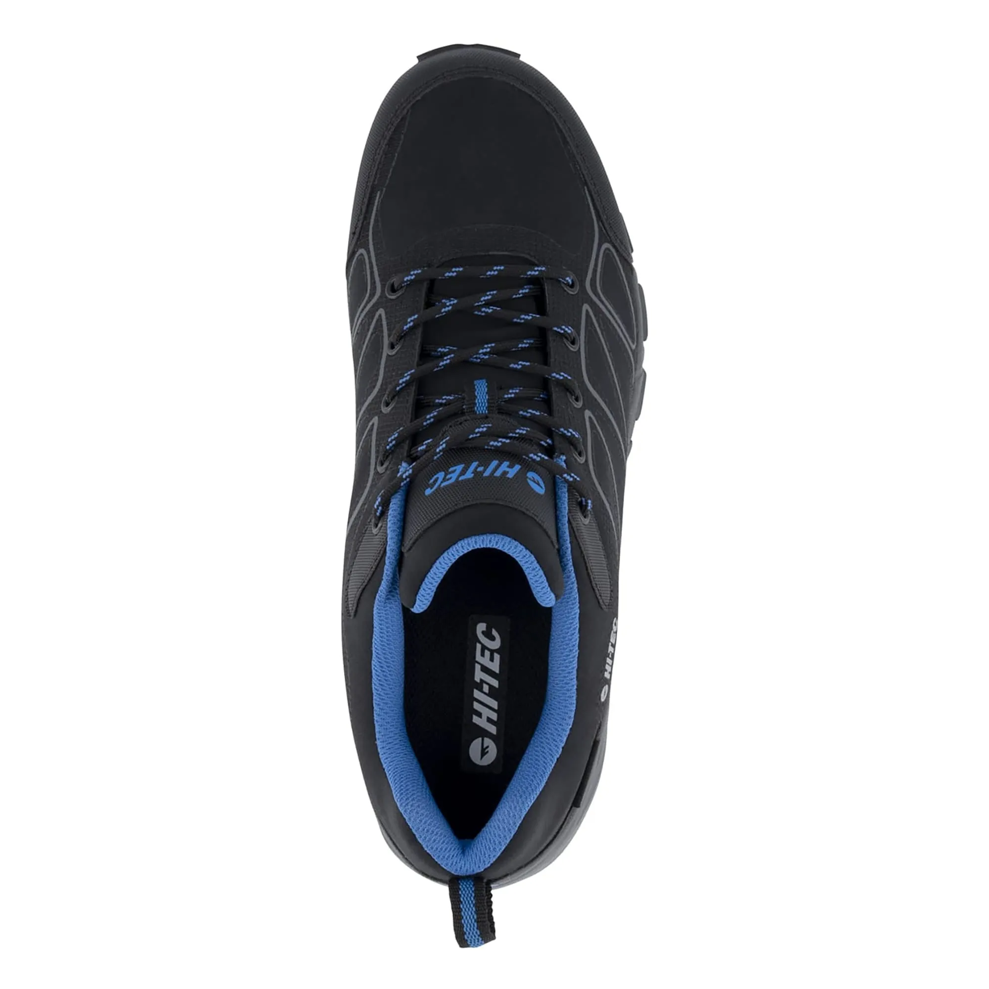 Hi Tec Mens Ripper Waterproof Shoe -BLACK/BLUE