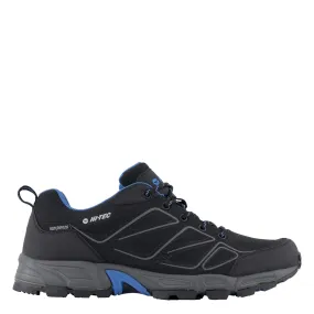 Hi Tec Mens Ripper Waterproof Shoe -BLACK/BLUE