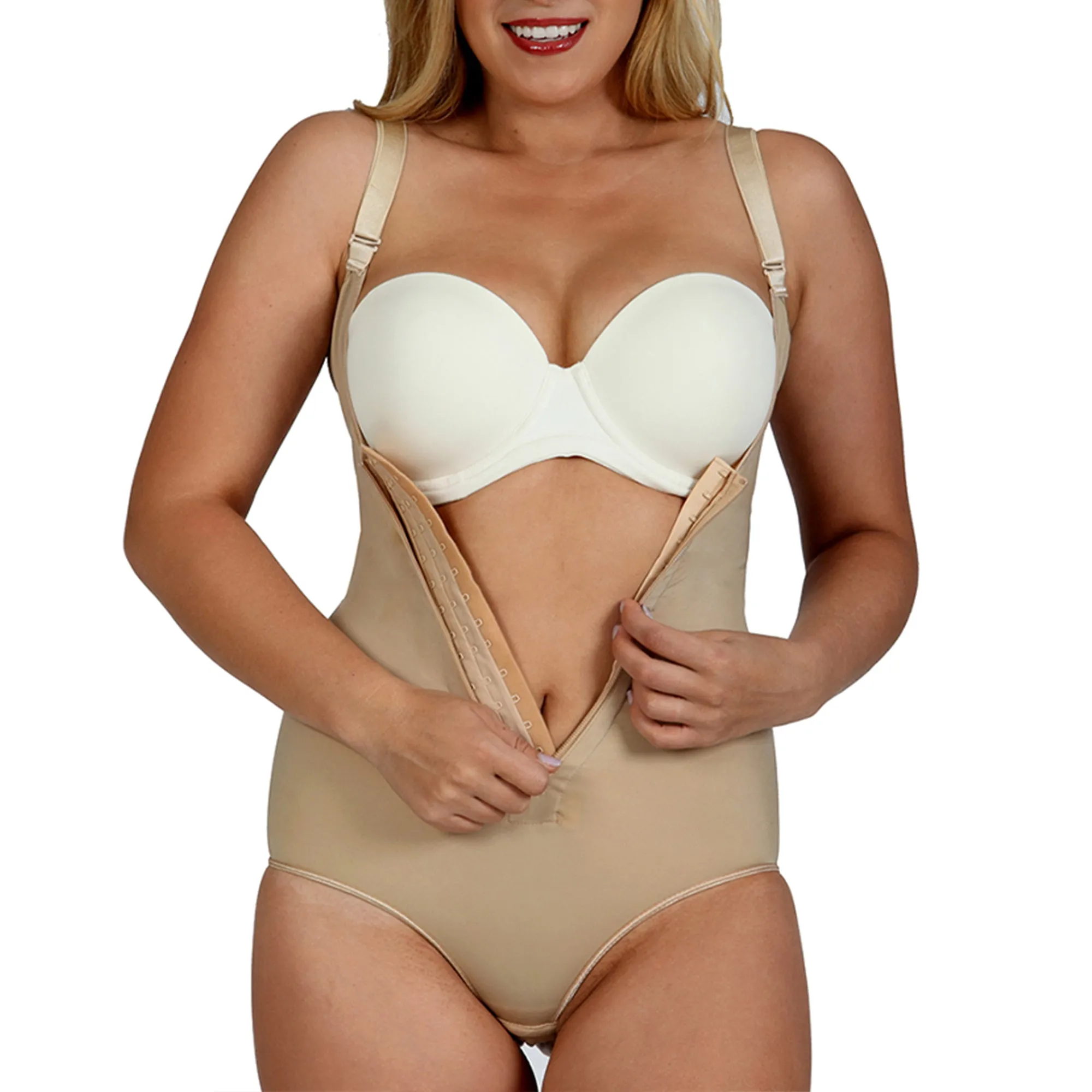 Instantfigure Underbust Brief Bodysuit with zip MD200