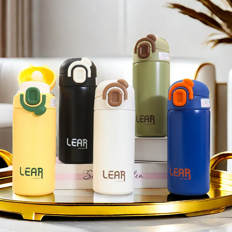 Lear Double Wall Stainless Steel Thermal Water Bottle (380ml)