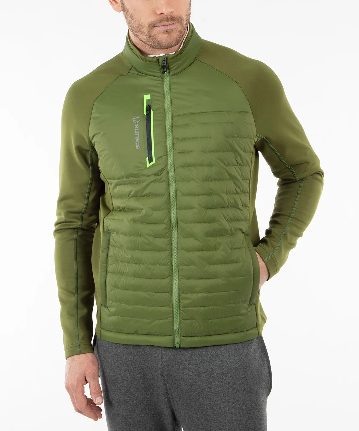 Men's Hamilton Hybrid Climaloft Lightweight Thermal Stretch Jacket