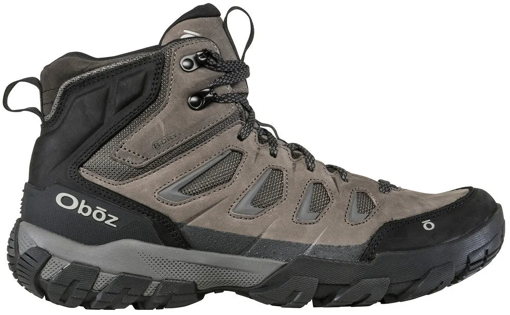 Men's Oboz Sawtooth X Mid Waterproof Hiking Boot - Charcoal