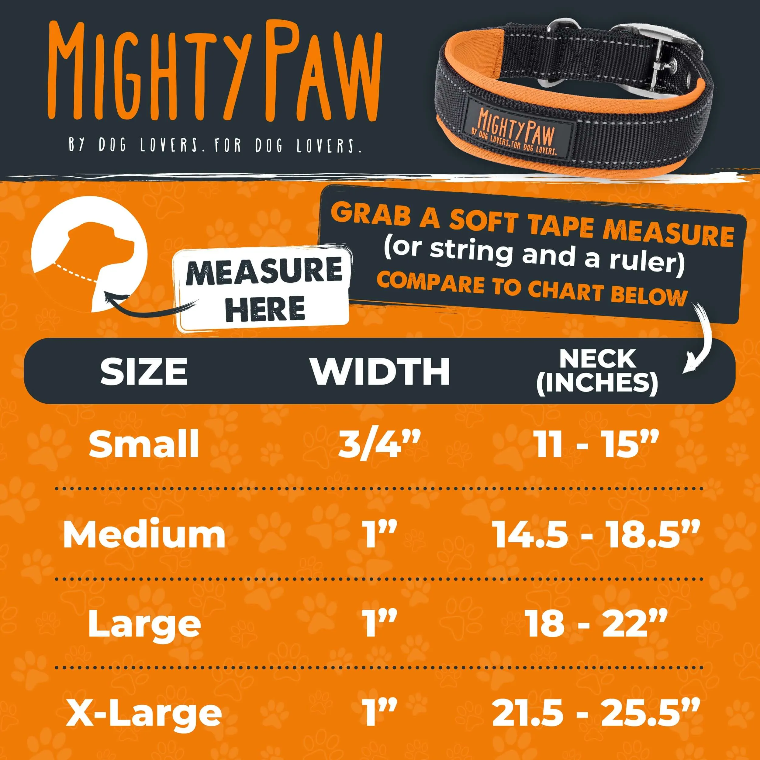 Mighty Paw Sport Collar 2.0 for Active Dogs