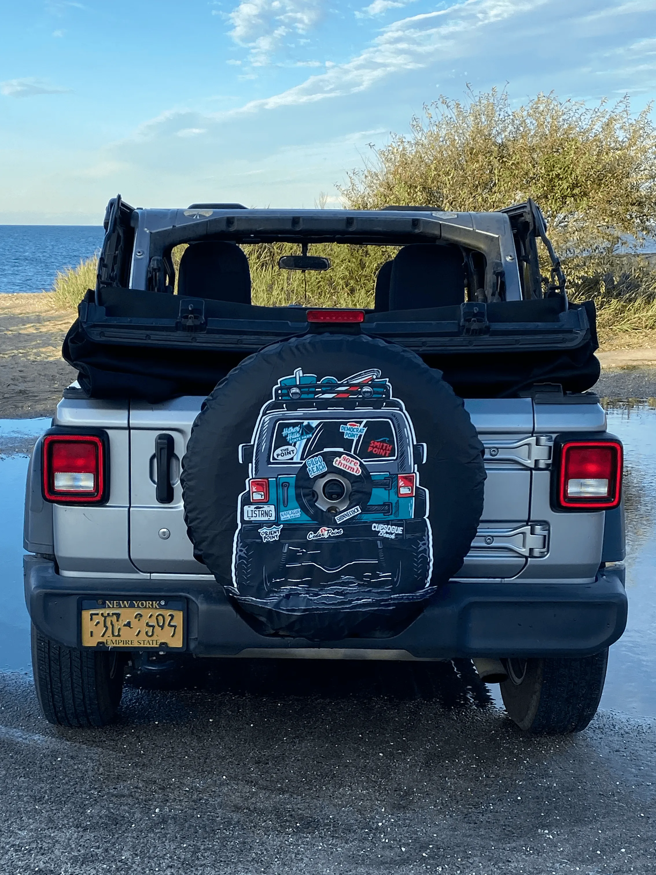 Off Road Long Island Tire Cover