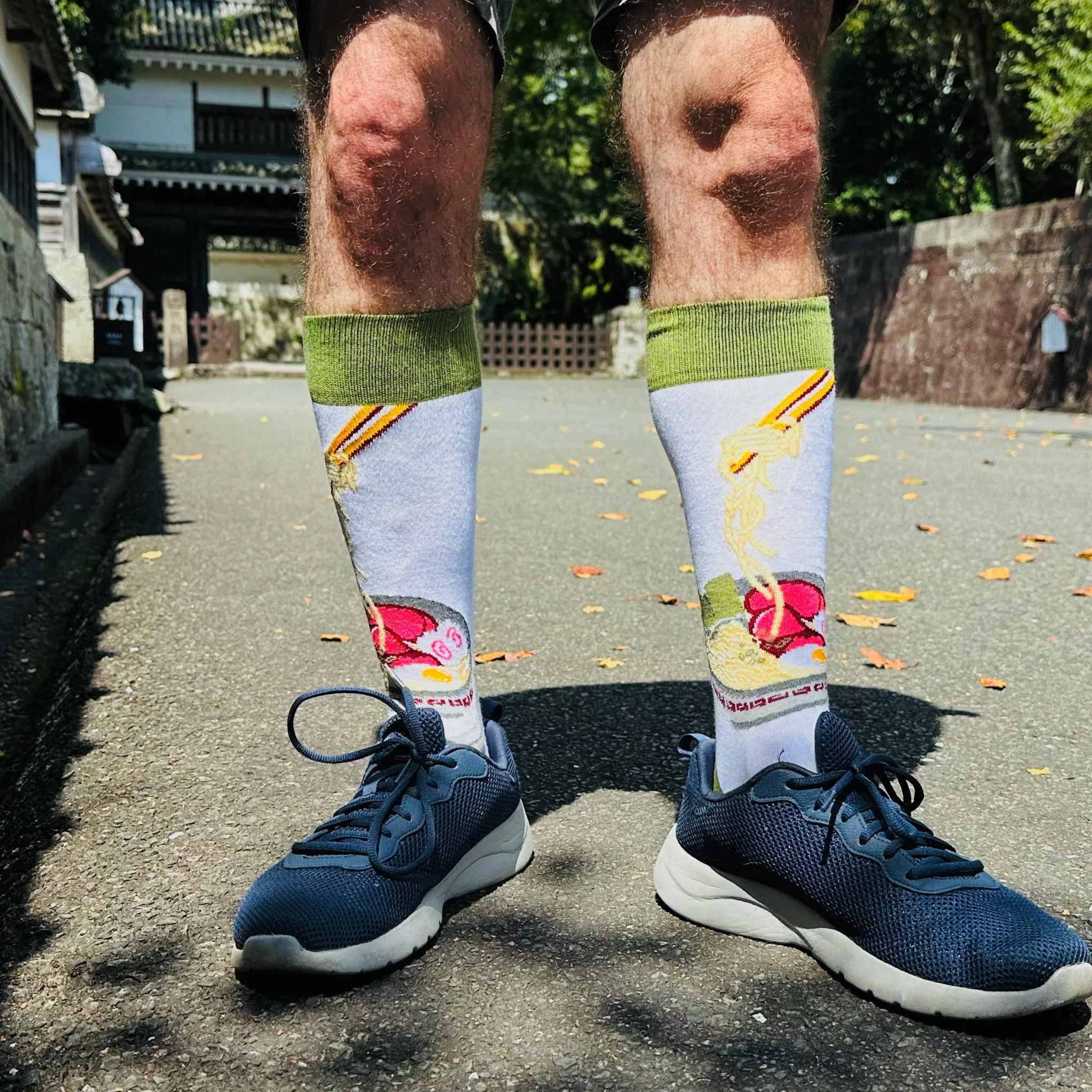 Ramen Socks from the Sock Panda (Adult Large - Men's Shoe Sizes 8-12)