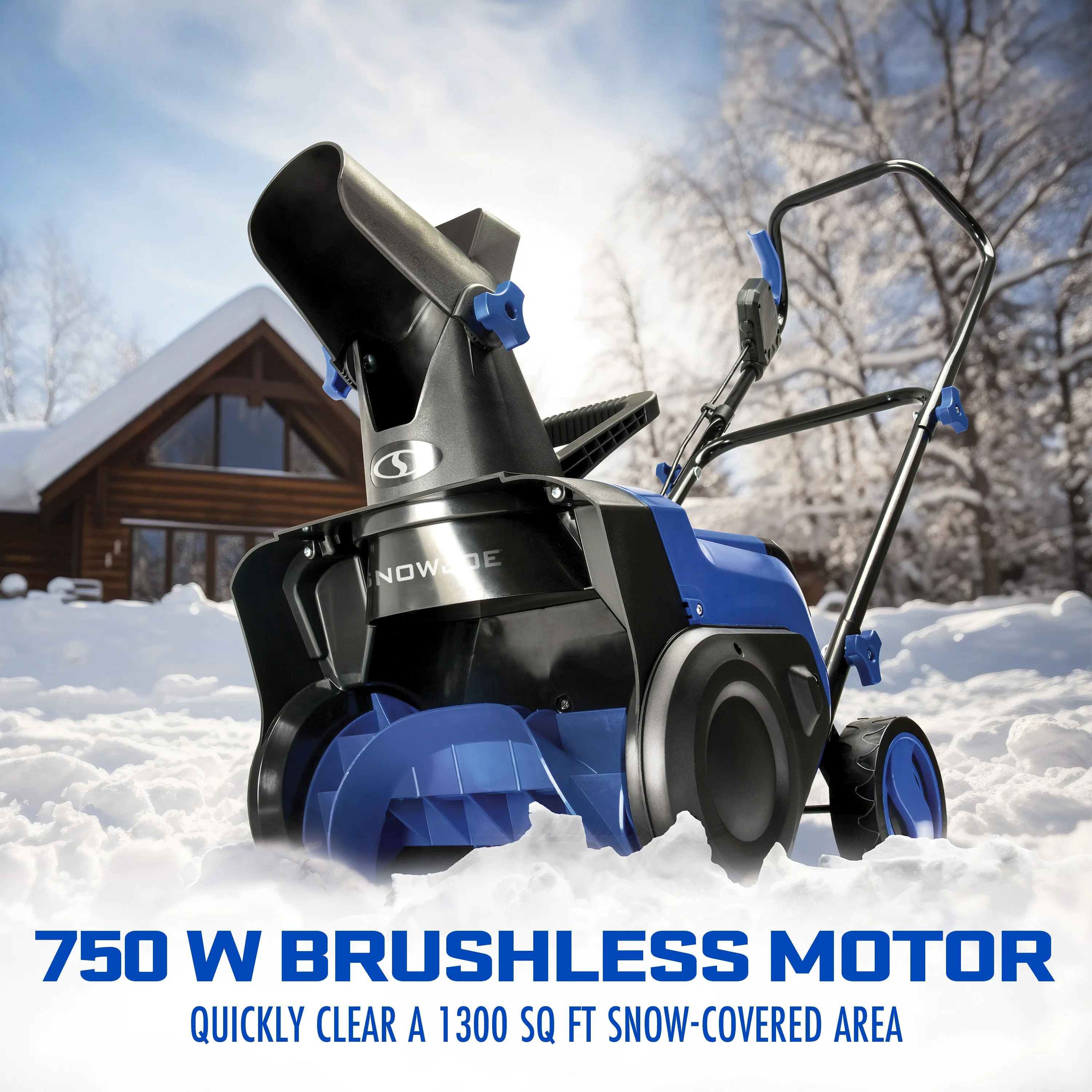 Snow Joe 24V-X2-SB15-CT 48-Volt IONMAX Cordless Snow Blower Kit | 15-Inch | Tool Only