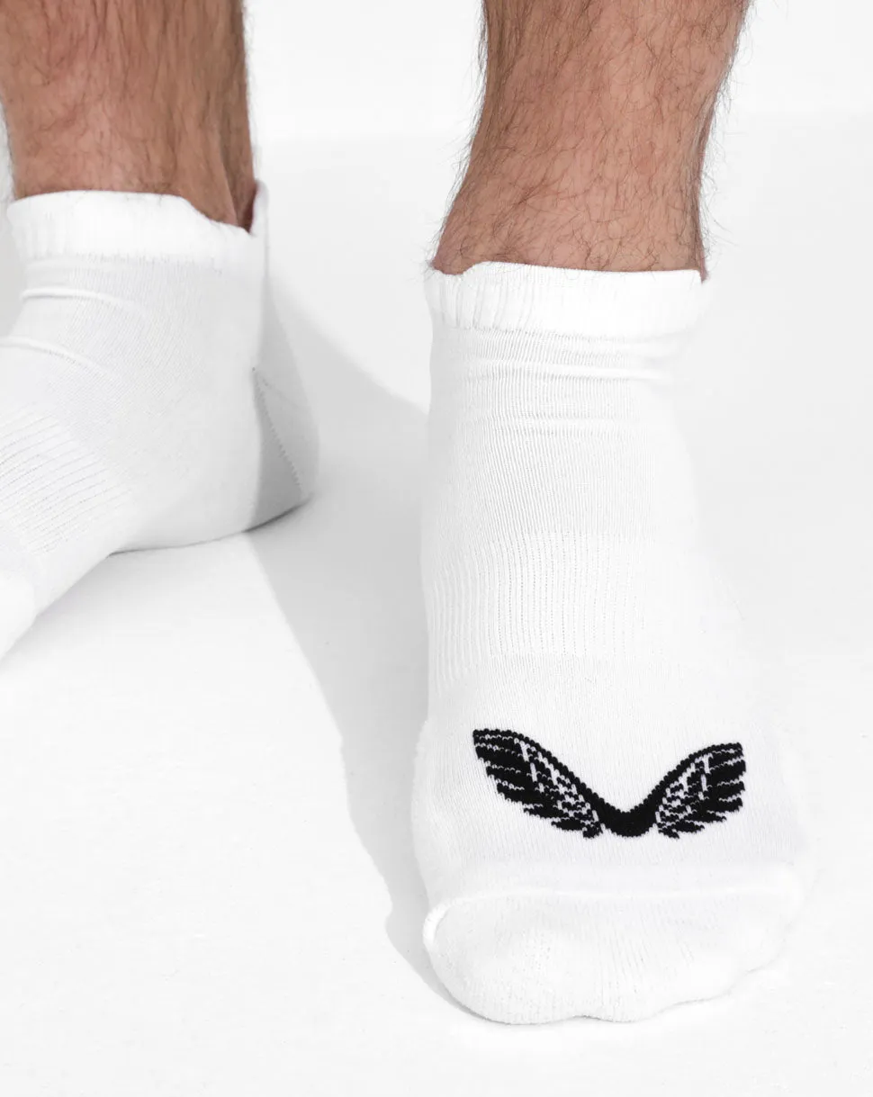 White Ankle Sock 2pk