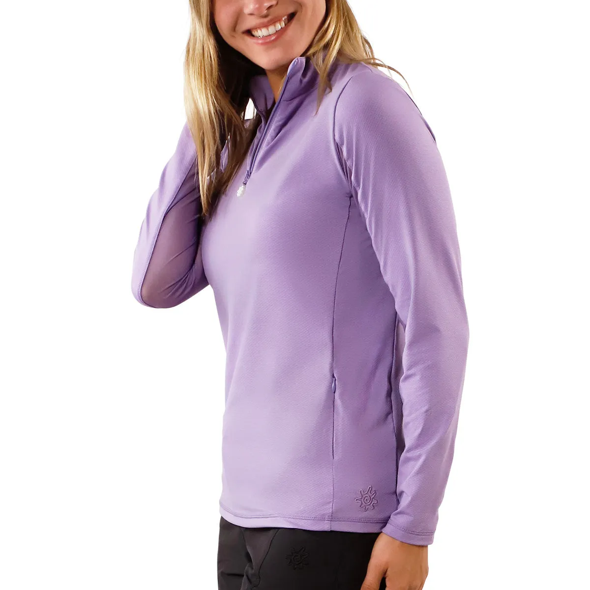 Women's Quarter Zip Vented Sun Shirt