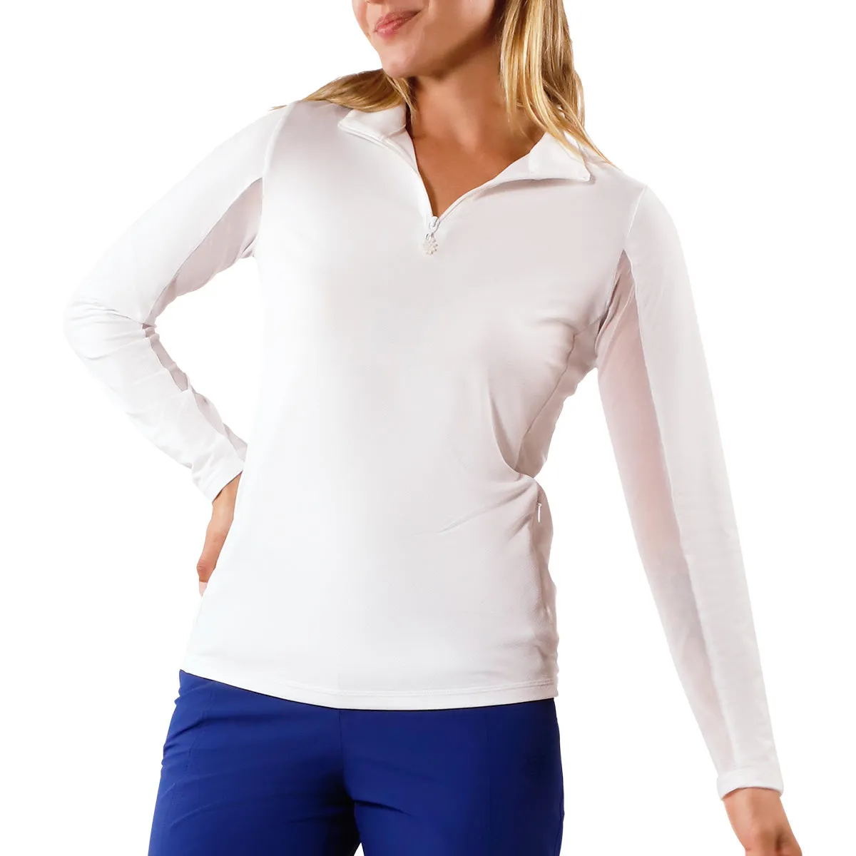 Women's Quarter Zip Vented Sun Shirt