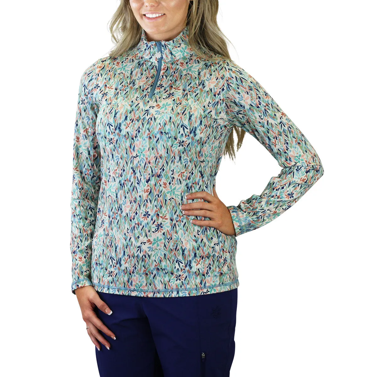 Women's Quarter Zip Vented Sun Shirt