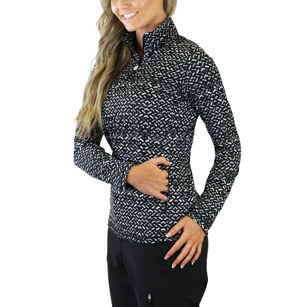 Women's Quarter Zip Vented Sun Shirt