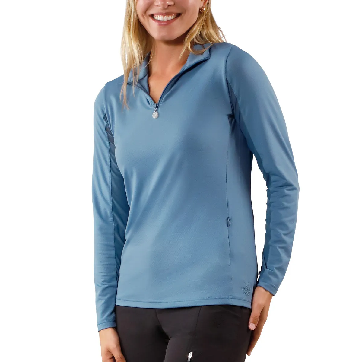 Women's Quarter Zip Vented Sun Shirt