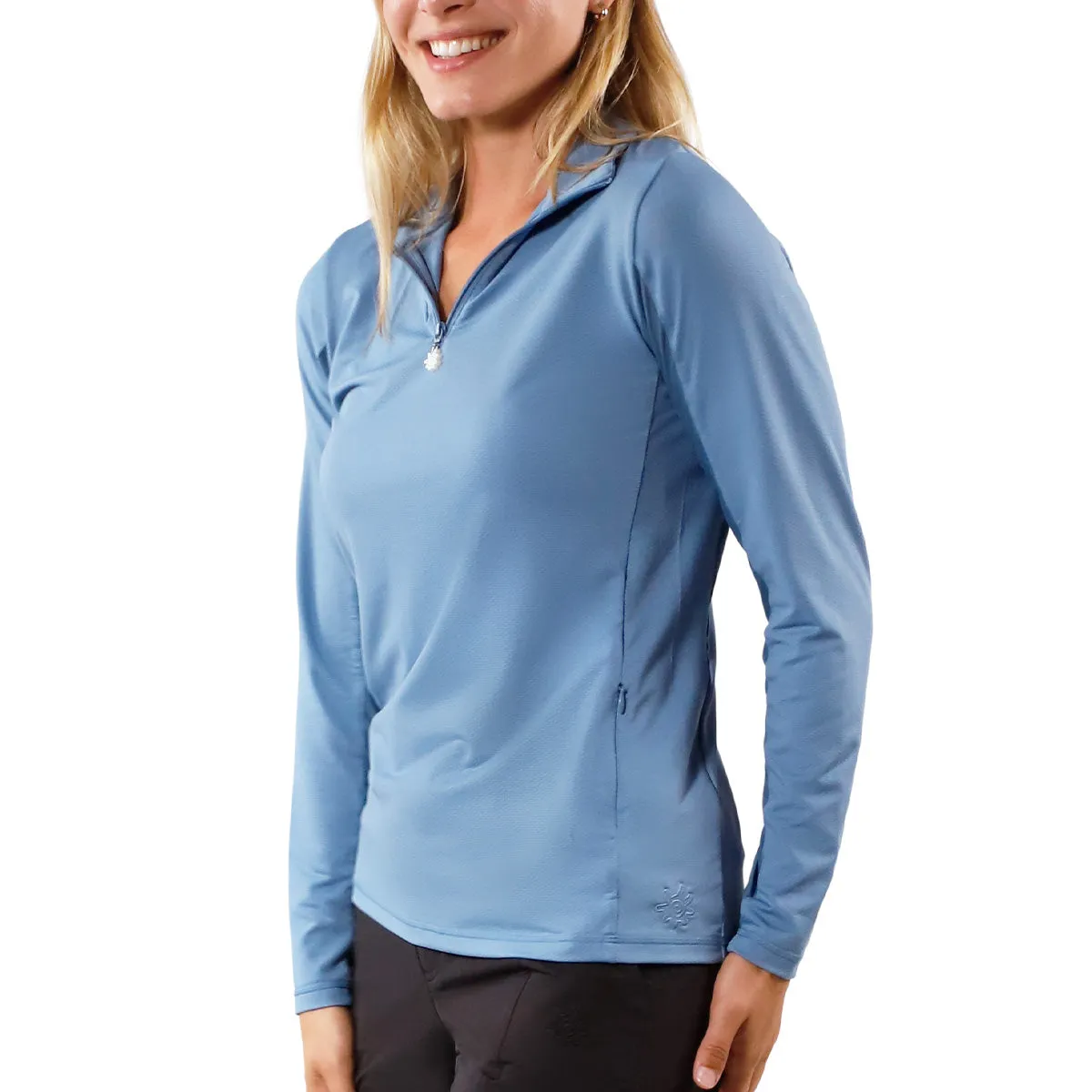 Women's Quarter Zip Vented Sun Shirt