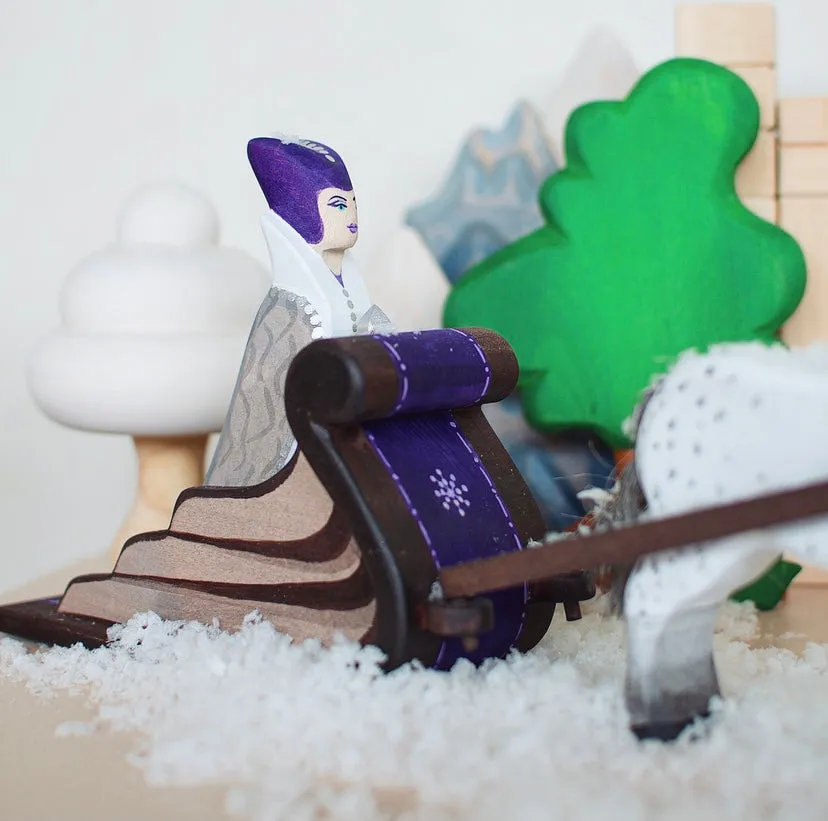 Wooden Snow Sleigh